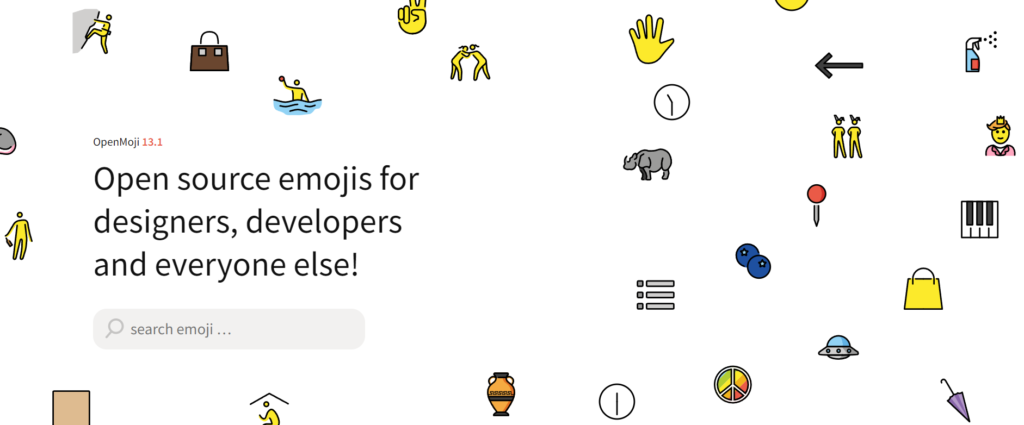 Open source emojis for designers, developers and everyone else!